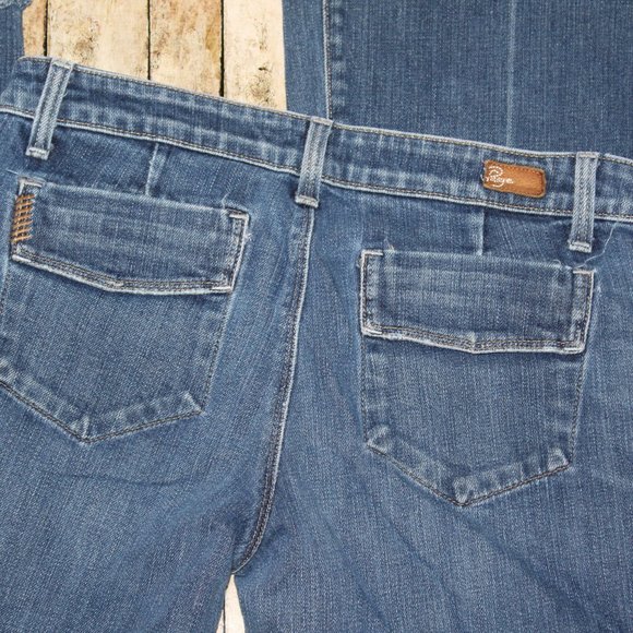 PAIGE DENIM Santa Monica Flare Size 28 x 28 - Picture 4 of 4